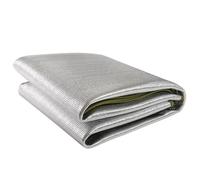 ApuaVireo&Co Aluminum Sleeping Foam Mat,with Storage Bag,Insulating Thermal Waterproof Mat Foldable Double-sided Tent Pad Ultralight Floor Mat of Aluminum Foil(1.5m x 2m)