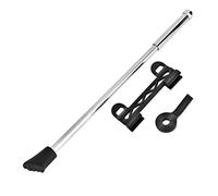 ApuaVireo&Co Bike Kickstand, Stainless Steel/Carbon Fiber Bike Parking Foot Side Stand Support Quick Release Ultralight Bicycle Kickstand(White)