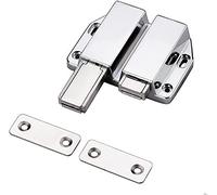 ApuaVireo&Co Button Lock, Push Button Lock,Trailer Paddle,Caravan Door Lock, Cabinet Door Touch Heavy Duty 2 Pack to Open(from)