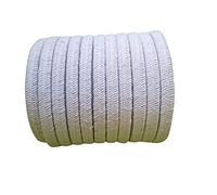 ApuaVireo&Co Ceramic Fiber Packing Rope Seal,Ceramic Fiber Rope Seal For Stoves Heaters Ovens Multiple Sizes(30Mm*30Mm*1 Meter)