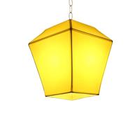 ApuaVireo&Co Colorful Hanging Chinese Lanterns, Kong Ming Lantern Shape, Red Fabric Lantern, Creative Hanging Decorations(Yellow,14in)