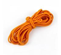 ApuaVireo&Co Elastic Bands, 5/10/20M 4mm Clothes Hair Band, High Grade Stretch Rubber Rope Belt, Spring Elastics Ropes DIY Accessories(Oranje,20Meters)