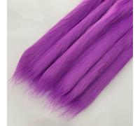 ApuaVireo&Co Faux Fur Fabric Super Soft Artificial Fur Material Long Pile 12cm Cosplay DIY Christmas Decoration Santa Claus Hair Costume(4 Light Purple)