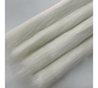 ApuaVireo&Co Faux Fur Fabric Super Soft Artificial Fur Material Long Pile 12cm Cosplay DIY Christmas Decoration Santa Claus Hair Costume(18 Off White)