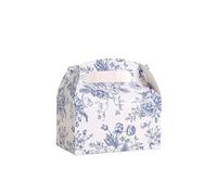 ApuaVireo&Co Favour Boxes 12/24pcs Flower Candy Box Kraft Paper Tote Packaging for Cake Storage Baking Wedding Birthday Party Favor(Color2,12pcs)