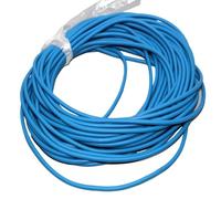 ApuaVireo&Co High Elastic Band Strapping Fishing Line Dia 2mm, Length 10M Solid Rubber Fishing Line, Capillary Silicone Tube(Blue)