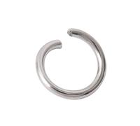 ApuaVireo&Co Jump Rings 100-200pcs/lot Stainless Steel Open Jump Rings Split Connectors for DIY Jewelry Making Supplies Accessories(Open Ringx200pcs,4mmx0.6mm)