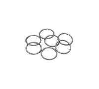 ApuaVireo&Co Jump Rings 30-200Pcs 3-25mm Stainless Steel Split Ring Open Single Loops Jump Rings Connectors for DIY Jewelry Making Findings Accessories(1.2 x 14mm 100pcs)