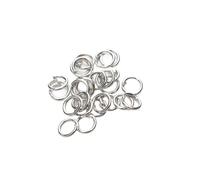 ApuaVireo&Co Jump Rings 50-200pcs DIY Jewelry Findings Open Single Loops Jump Rings Split Ring for Making Connectors(Color 9,4mmX200PCS)