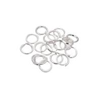 ApuaVireo&Co Jump Rings 50-200pcs/lot 3-20mm Open Jump Rings Loops Split Connectors for DIY Jewelry Making Findings DIY Accessories(Color 2,6mm x 200pcs)