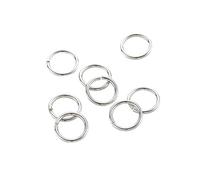 ApuaVireo&Co Jump Rings 50-200Pcs/lot Open Jump Ring Split Connecting Rings for DIY Jewelry Making Accessories(Color 5,0.5x4mm 200Pcs)
