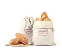 ApuaVireo&Co Linen Bread Bag 2PCS Beeswax Linen Bread Bags For Sourdough, Washable, Removable Lining(2pcs Linen Beeswax)