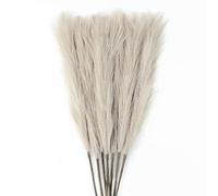ApuaVireo&Co Pampas Grass Large 98/70cm Artificial Pampas Grass Fake Plants Fluffy Reed Flowers Bouquet For Wedding Home Decoration Birthday Party Supplies(L02)