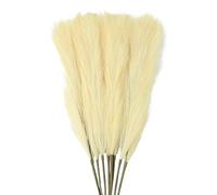 ApuaVireo&Co Pampas Grass Large 98/70cm Artificial Pampas Grass Fake Plants Fluffy Reed Flowers Bouquet For Wedding Home Decoration Birthday Party Supplies(L04)