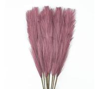 ApuaVireo&Co Pampas Grass Large 98/70cm Artificial Pampas Grass Fake Plants Fluffy Reed Flowers Bouquet For Wedding Home Decoration Birthday Party Supplies(L08)