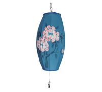 ApuaVireo&Co Red Lanterns, Exquisite Chinese Party Decorations, Handheld Olive Shape Lucky Lantern for Chinese New Year, Spring Festival(Blue,40#)