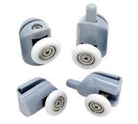 ApuaVireo&Co Shower Door Rollers 8* Shower Rooms Cabins Pulley &Shower Room Roller/Runners/Wheels/Pulleys Shower Door Wheels(2top2bottom,23mm)
