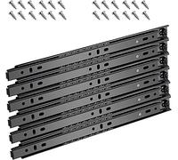 ApuaVireo&Co Soft Close Drawer Runners Heavy Duty Load Capacity 6 Pieces Heavy Duty Drawer Ball Bearing Slides Runners,12-20 Inch, 45kg Load Capacity(500mm(20 inch))