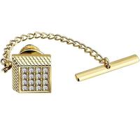 ApuaVireo&Co Tie clip Men's Tie Pins 4 Colors Optional Square Tie Clips Men's Accessories Fashion Party Gifts tie clips