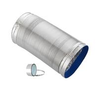 ApuaVireo&Co Ventilation Fan Exhaust Hose Aluminium Flexible Ducting Stretch Tumble Dryer Vent Kit for Extractor Cooker Hood Kitchen Bathroom,with 1 Clamps & Tape (Color : 5m(2m,110mm)