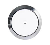 Apughize Marine Interior Accessories LED Ceiling Downlight 12V/24V Round Dome Light for RV Indoor, 7.3cm/14cm/18cm, Minimalist Style, Touch Control, Warm White, Surface Mount