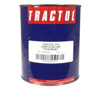 APUK 1 Litre Tractol Silver Replacement for Case International IH Tractor Swather Backhoe Loader