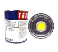 APUK 1 Litre Yellow Tractol Paint Replacement for JCB Digger Machinery Plant Excavator 3CX Enamel