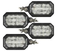 APUK 4x LED Flood Beam Worklight Lamp Replacement for New Holland TS115 TS125 TS135 T6010 Tractor