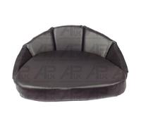 APUK Universal Tractor One Piece Black Wraparound Padded Seat Pan Cushion Cover