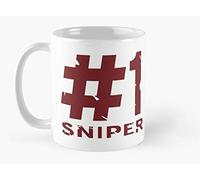 Apular Novelty Ceramic Coffee Mug Sniper #1 Mug Mug, Standard Mug Funny Mug Anniversary Birthday Christmas Gifts Tea Cups Home Decor, 11 Oz