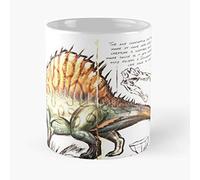 Apular Spino Evolved Ark Survival Dinosaur Spinosaur Best Mug Holds Hand 11oz Made From Marble Ceramic