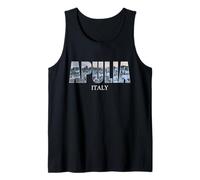 Apulia Prefecture Italy City Puglia Vintage Design Tank Top