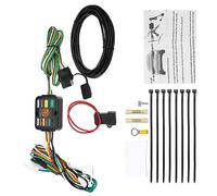 Aputoxz 1 Set Black 56434 Vehicle Side 4-Pin 4 Way Trailer Wiring Harness Trailer Converter Compatible with Toyota RAV4 2019 2020