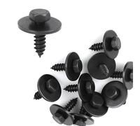 AputoXz 10 Pcs Hex Head Screws 07147129160 - M5 Splash Guard Engine Shield Fastener for BMW E46 E60 E90 Bumper Air Duct