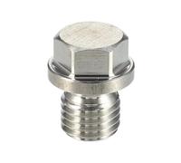 Aputoxz 1PC M12x1.5 Engine Oil Drain Plug with Gasket for Mercedes-Benz S-Class 1966-2013, CLS 2005-2010, SL 1992-2001, OE 1239970430