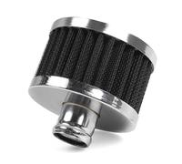 Aputoxz 23mm Universal Air Intake Filter, High Flow Vent Valve Cover Breather Filter, Durable and Lightweight Cold Air Filter for Cars and Motorcycles (Black)