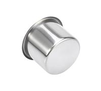 Aputoxz 2Pcs Silver Tone Stainless Steel Universal Cup Drink Holder Replacement for Marine Boats RVs