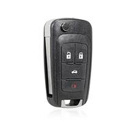 Aputoxz 4-Button Replacement Keyless Entry Remote Car Key Fob Fit for Chevy Equinox Malibu Camaro Cruze Equinox 2010-2016 for Buick Lacrosse Regal Verano Verano OHT01060512