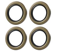 Aputoxz 4PCS 010-036-00 Double Lip Grease Seal for Dexter Texcom RV Trailer, Replaces 01003600, 10-36, 22333TB, Fits 5200-7000lb Trailer Axles D42