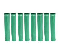 AputoXz 8 Pcs High Heat Shield Engine Spark Plug Wire Boots Protector Sleeves Green Fiberglass Heat Cover for Car, Universal Fit for 90° 45° Straight Boots