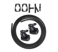 Aputoxz 8S4Z17603AA Windshield Washer Nozzle 3Meters Fluid Hose Tube Pipe with Connector Adapter (I Y T) Kit Fit for Ford Focus 2008-2011 for Edge 2007-2011