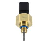 Aputoxz Air Pressure Temperature Sensor Compatible with ISX QSX ISM Diesel Engines, Replacement for 3417142, Oil Temperature Pressure Sensor, 4-Pin M14x1.5, Gold Tone