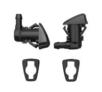 Aputoxz BE8Z-17603-A Wiper Washer Nozzles Windshield Washer Fluid Jet Nozzle 2 Pack, CK4Z-17603-A Dual Spray Fit for Ford Fiesta 2011-2023 | Transit 2015-2023