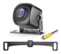 Aputoxz Car AHD 1080P Metal 170 Degree Wide Angle Rearview Reversing Camera,Backup Camera PMD2A-S Clear Night Vision IP69 Waterproof Reverse Rear View Camera for Car Vehicle SUV RV