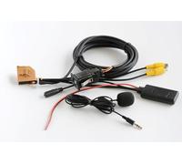 Aputoxz Car AV1/AV2 Video Input + Bluetooth AUX Music + Wireless Screen Projection + MIC Cable for Audi Q7 A6 A8