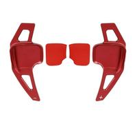 Aputoxz Car Pair Steering Wheel Shift Paddle Aluminum Alloy Shifter Extension Cover Red for BMW X1 X2 X3 X4 X5 X6 Series F22 F23 F30 F31 F33 F34 F15 F16 F25 F26