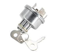 Aputoxz Ignition Switch,Ignition Starter Switch with 2 Keys E7NN11N501AB with Ford Tractor Loader 2000 2300 2310 2600 2610 3000-3150 3230 3300 3430 3600 4000 5000 Replace D5NN11N501A D3NN11N572A