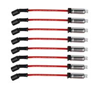 Aputoxz Ignition Wire Spark Plug Set, Compatible with Chevy for Silverado,for Suburban,for GMC Sierra,for Cadillac Escalade,for Yukon, V8 Engines, Replacement for 48322, 48322R