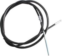 Aputoxz Motorcycle Brake Line, Black Rubber Coated Brake Hose, Motorcycle Brake Clutch, Flexible Hose Brake Line for Honda Rancher 350 TRX350TE 2000-2006 Rear by Race-Driven (Black)