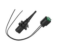 Aputoxz Outside Ambient Air Temperature Sensor and Connector Pigtail Plug for BMW 128i 323i 325i M3 M5 M6 X3 X5 Mini Cooper